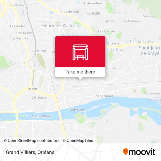 Grand Villiers map