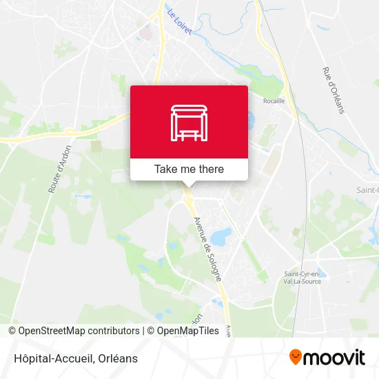 Hôpital-Accueil map