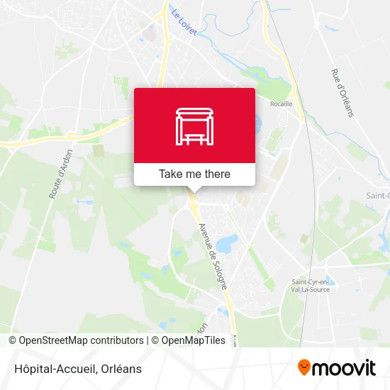 Hôpital-Accueil map