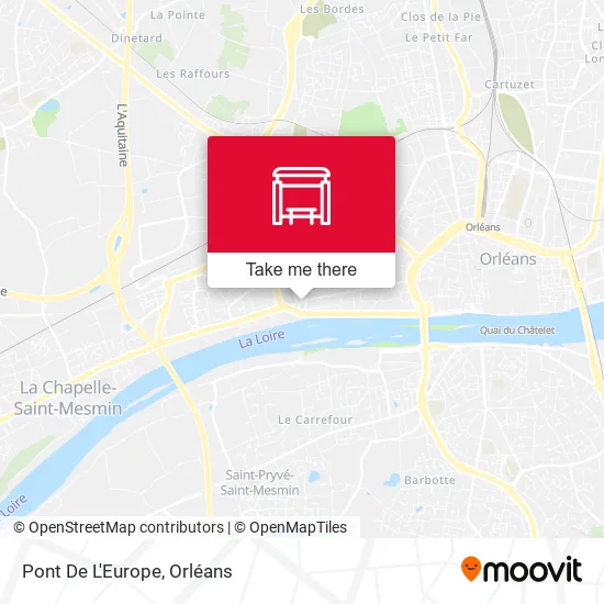 Pont De L'Europe map