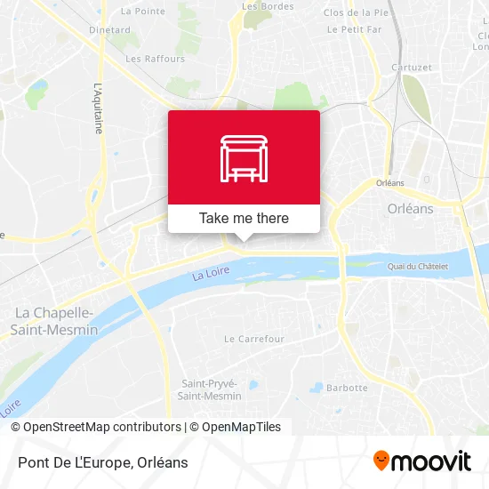 Pont De L'Europe map