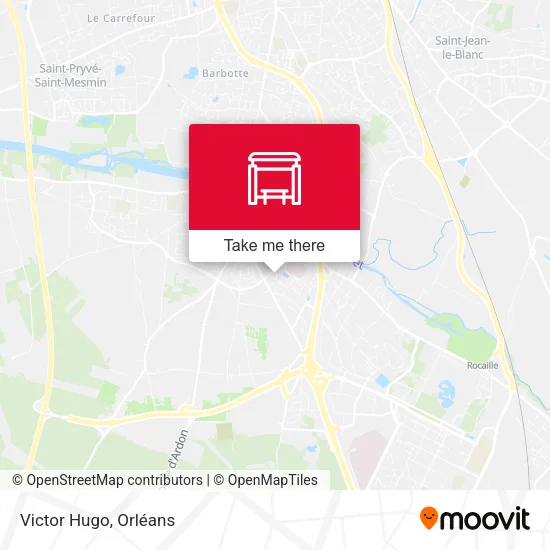 Victor Hugo map