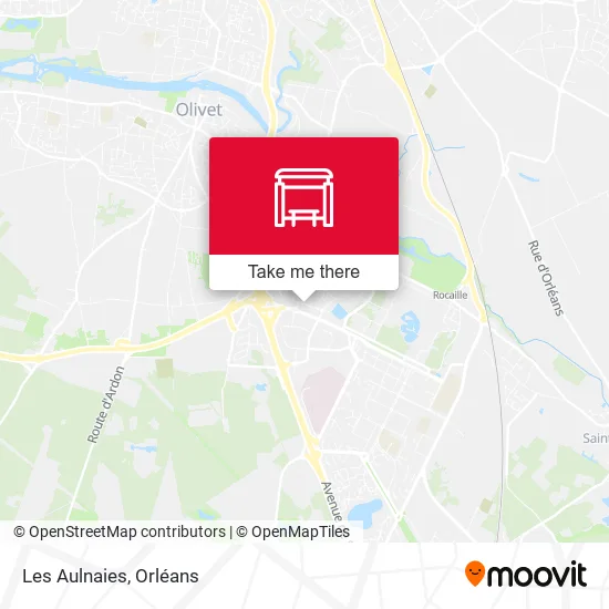 Les Aulnaies map