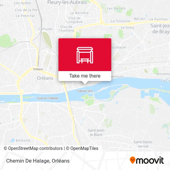 Chemin De Halage map