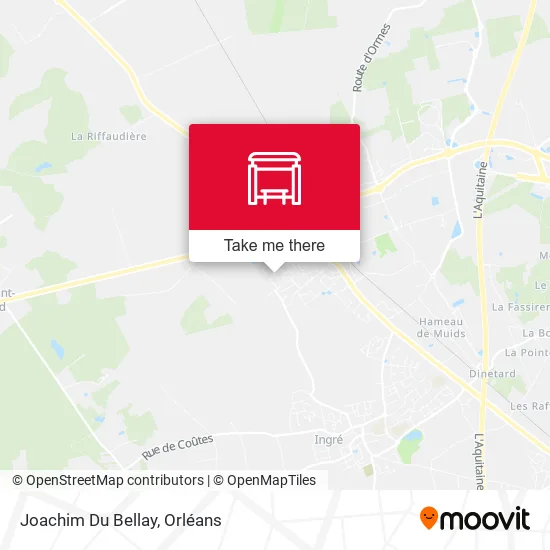 Joachim Du Bellay map
