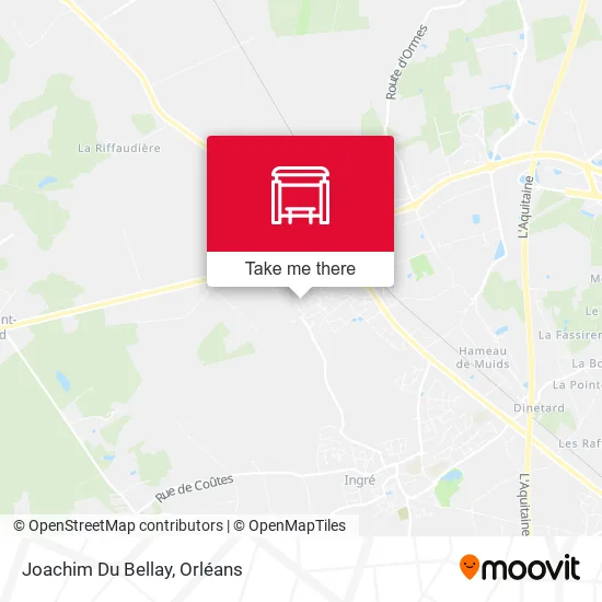 Joachim Du Bellay map