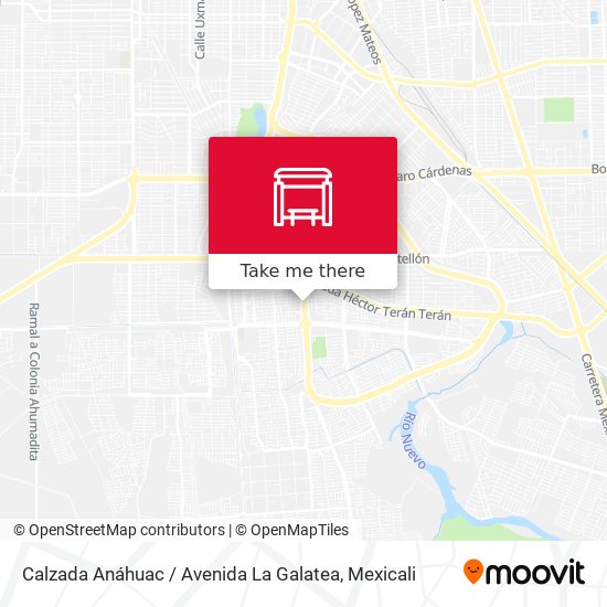 Calzada Anáhuac / Avenida La Galatea map