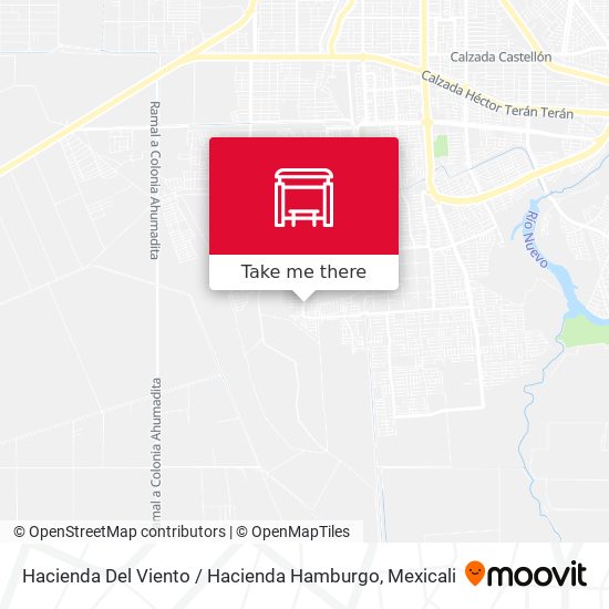 Hacienda Del Viento / Hacienda Hamburgo map