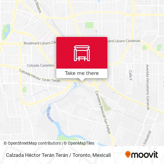 Mapa de Calzada Héctor Terán Terán / Toronto