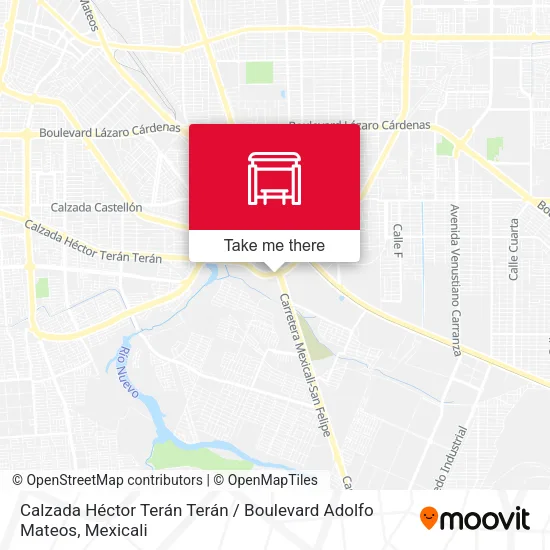 Mapa de Calzada Héctor Terán Terán / Boulevard Adolfo Mateos