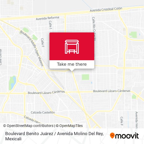 Boulevard Benito Juárez / Avenida Molino Del Rey map