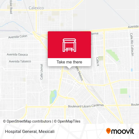 Mapa de Hospital General