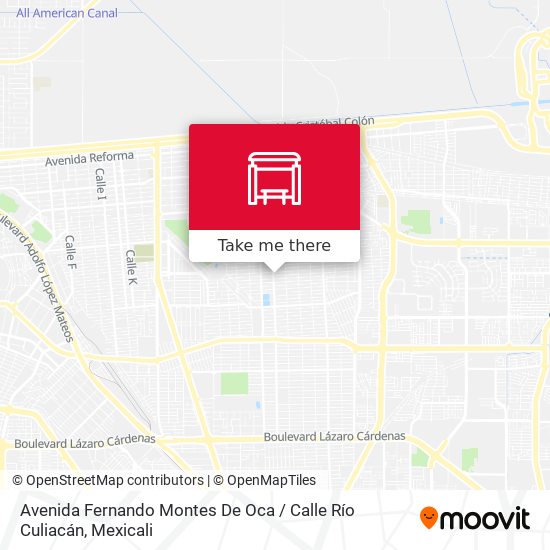 Avenida Fernando Montes De Oca / Calle Río Culiacán map