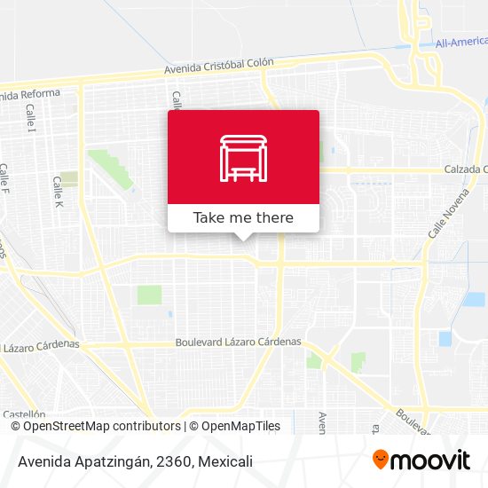 Avenida Apatzingán, 2360 map