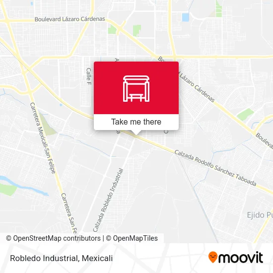Mapa de Robledo Industrial