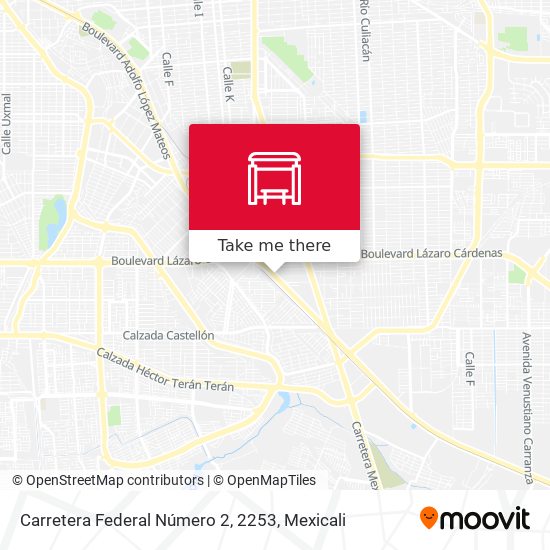Carretera Federal Número 2, 2253 map