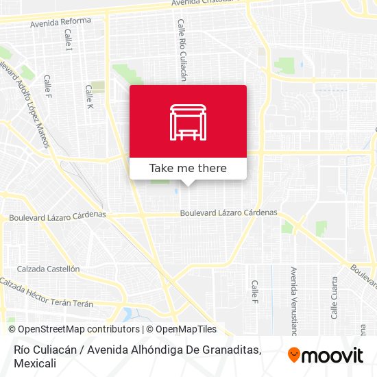 Río Culiacán / Avenida Alhóndiga De Granaditas map