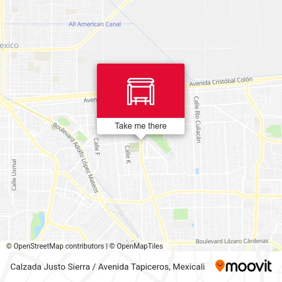 Mapa de Calzada Justo Sierra / Avenida Tapiceros