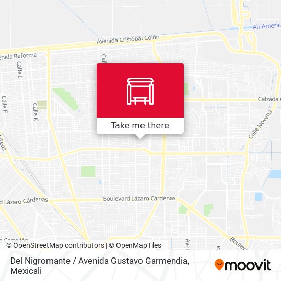 Del Nigromante / Avenida Gustavo Garmendia map