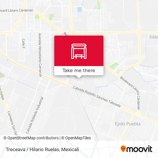 Treceava / Hilario Ruelas map