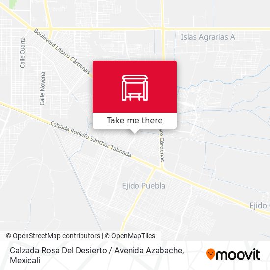 Calzada Rosa Del Desierto / Avenida Azabache map