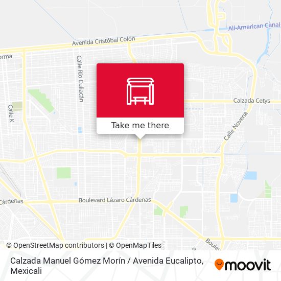 Calzada Manuel Gómez Morín / Avenida Eucalipto map
