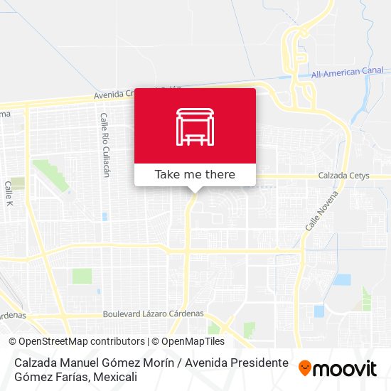 Calzada Manuel Gómez Morín / Avenida Presidente Gómez Farías map