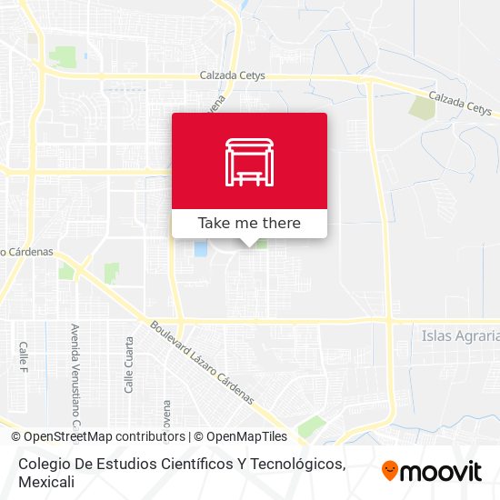 Colegio De Estudios Científicos Y Tecnológicos map