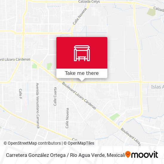 Mapa de Carretera González Ortega / Río Agua Verde