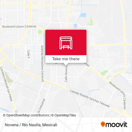 Mapa de Novena / Río Nautla