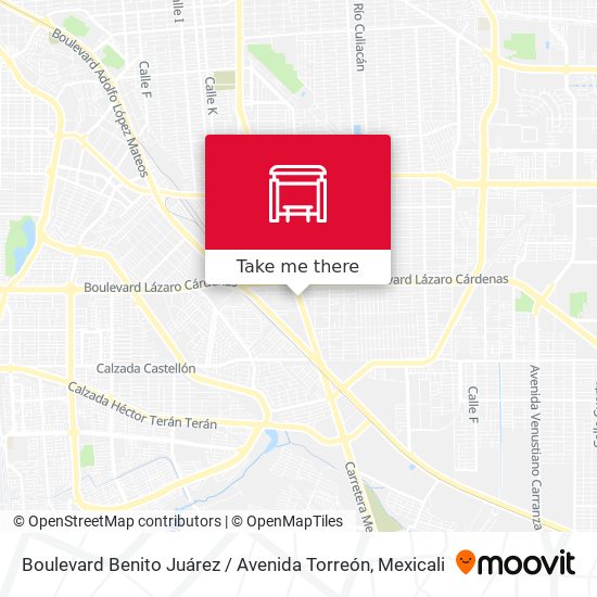 Boulevard Benito Juárez / Avenida Torreón map
