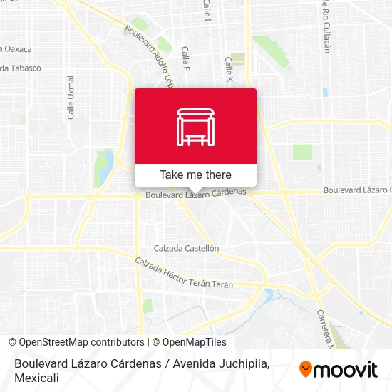 Mapa de Boulevard Lázaro Cárdenas / Avenida Juchipila
