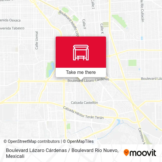 Mapa de Boulevard Lázaro Cárdenas / Boulevard Río Nuevo