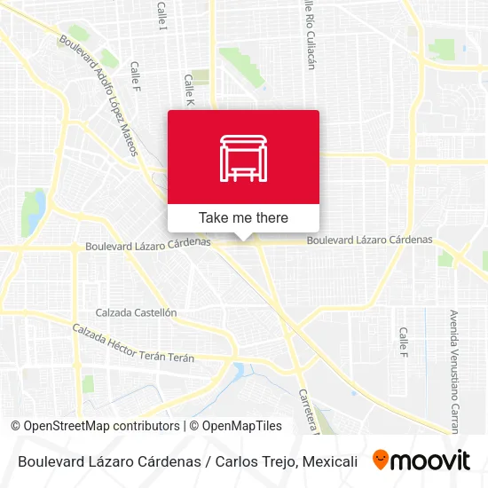 Mapa de Boulevard Lázaro Cárdenas / Carlos Trejo