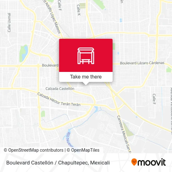 Mapa de Boulevard Castellón / Chapultepec