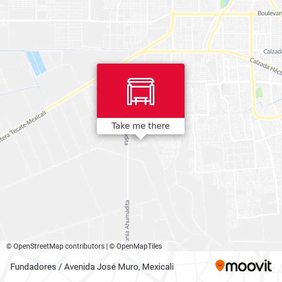 Fundadores / Avenida José Muro map