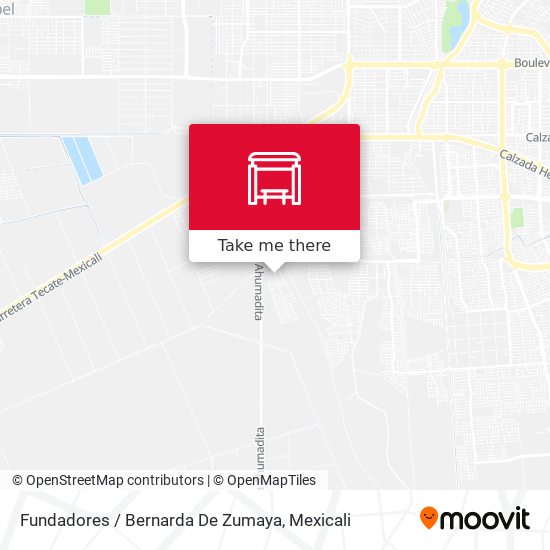 Mapa de Fundadores / Bernarda De Zumaya