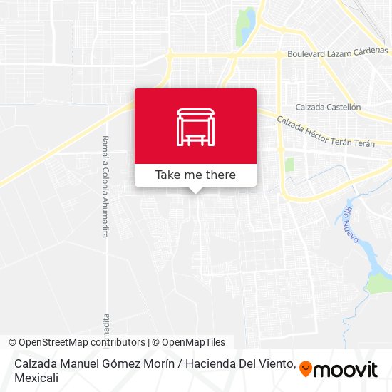 Calzada Manuel Gómez Morín / Hacienda Del Viento map