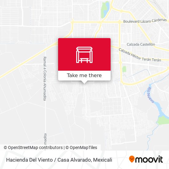 Hacienda Del Viento / Casa Alvarado map