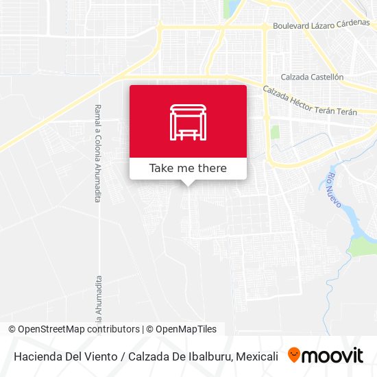 Mapa de Hacienda Del Viento / Calzada De Ibalburu