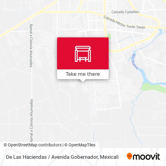 De Las Haciendas / Avenida Gobernador map