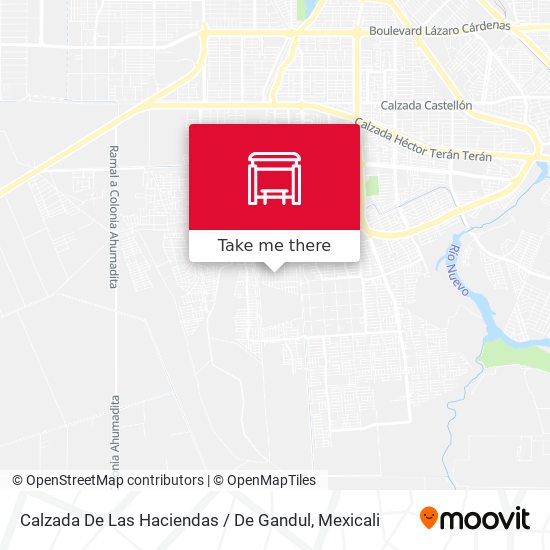 Calzada De Las Haciendas / De Gandul map