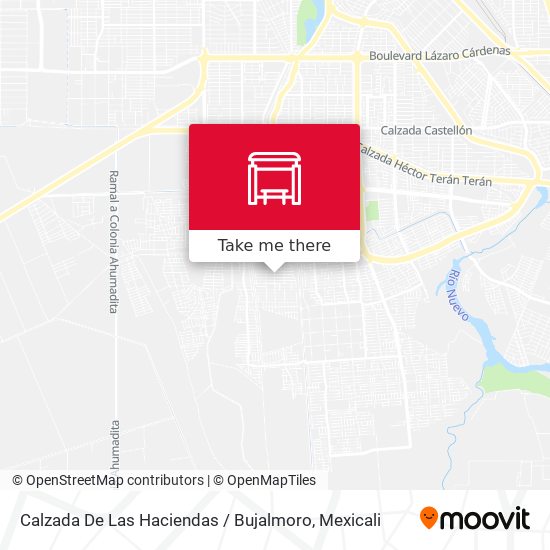 Calzada De Las Haciendas / Bujalmoro map
