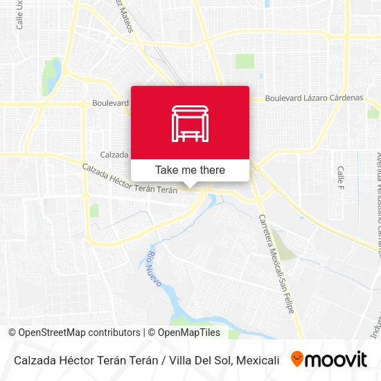 Mapa de Calzada Héctor Terán Terán / Villa Del Sol
