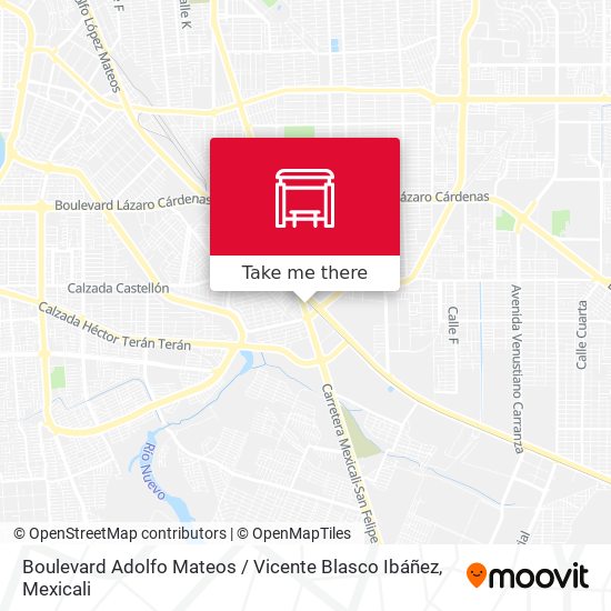 Mapa de Boulevard Adolfo Mateos / Vicente Blasco Ibáñez