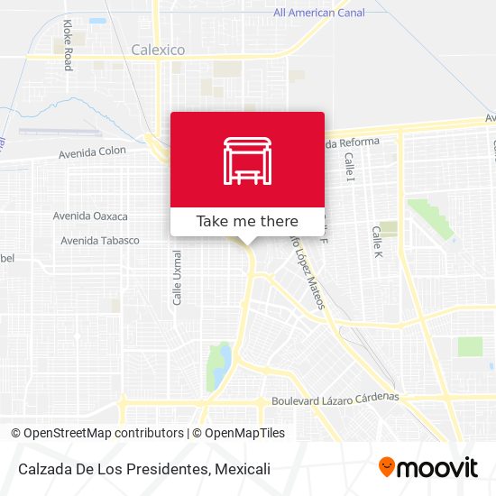 Calzada De Los Presidentes map