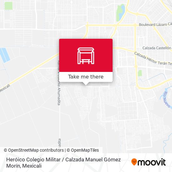 Heróico Colegio Militar / Calzada Manuel Gómez Morín map