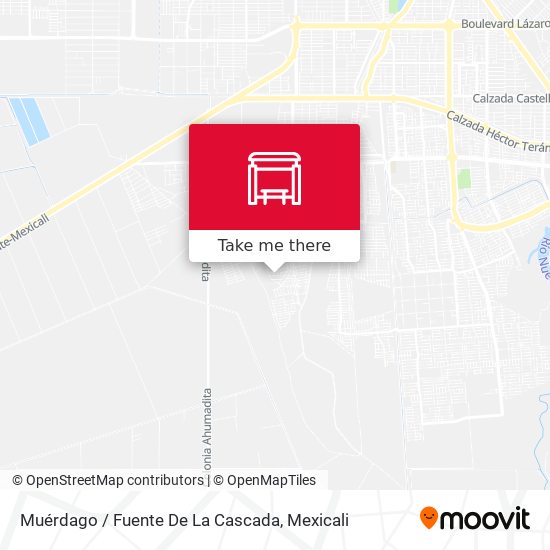 Muérdago / Fuente De La Cascada map