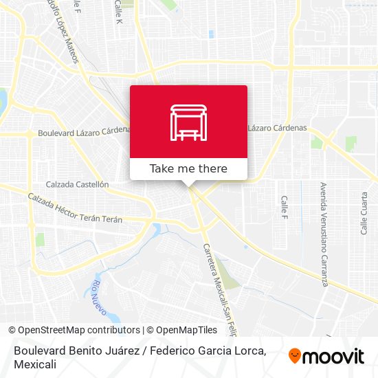 Boulevard Benito Juárez / Federico Garcia Lorca map