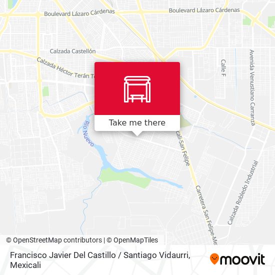 Mapa de Francisco Javier Del Castillo / Santiago Vidaurri